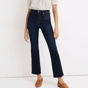 NWT Madewell Curvy Cali Demi-Boot Jeans